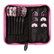 Casemaster Deluxe Pink Nylon Dart Case - MULTI ONE SIZE