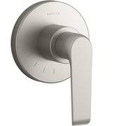 Kohler K-T97025-4-BN Avid Volume Control Valve Trim with Lever Handle