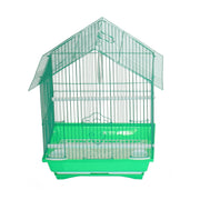 YML House Top Style Small Parakeet Bird Cage, Black, 11 in L x 9 in W x 16 in H, A1114MBLK