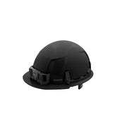Milwaukee 48-73-1230 Bolt Type 1 Class C Front Brim Vented Hard Hat With 6-Point Ratcheting Suspension, Black