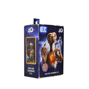 NECA E.T. 40th Anniversary Ultimate Deluxe 7 in Scale Action Figure with LED Chest and Phone Home Communicator