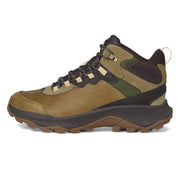 Merrell Speed Strike 2 Mid Leather Waterproof Hiking Boots, Drab, Mens Size 10, J038077
