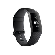 Fitbit FB410GMBK Charge 3 Fitness Tracker, Graphite/Black