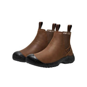 KEEN Anchorage 4 Waterproof Pull-On Men's Cold Weather Boots, Dark Earth/Black, 11 D, 1031166