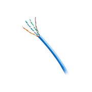 C2G Cat6 Unshielded Ethernet Cable, 1000ft, Blue, Solid Conductors, Riser CMR-Rated, TAA Compliant, 550 MHz, C2G56031