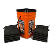Quick Dam Grab & Go Bucket Flood Control Kit - 5' 10-Pack