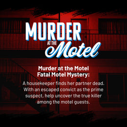 Hunt a Killer Murder at the Motel Immersive Mystery Board Game for 1-5 Players Ages 14+