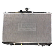 Denso Radiator with Machined Silver Finish for Toyota Sienna 2011-2016 and Lexus RX 2010-2015, 221-3168