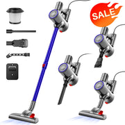 BSNAW XL-679B 600W Corded Stick Vacuum Cleaner, 8-in-1 Multi-Functional, Lightweight, HEPA Filtration, Blue