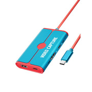 Lemorele USB 3.0 Video Capture Card, 1080P 60Hz HDMI Loop-Out, PD 100W Charging, USB-C to USB-C, Audio Video Capture for PS5, Switch, Xbox, Camera, PC