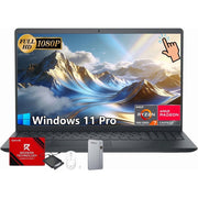 Dell Inspiron 15 Business Laptop, 15.6 in FHD Anti-Glare Touchscreen, AMD Ryzen 7 7730U Octa-Core Processor, 16GB DDR4 RAM, 512GB PCIe NVMe SSD, AMD Radeon Graphics, Windows 11 Pro