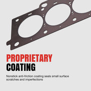 Fel-Pro Engine Cylinder Head Gasket Set, Steel Core with Graphite and Reinforced Fiber, No Retorque Design, for Ford and Lincoln Vehicles HS9790PT-11