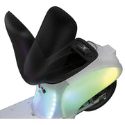 Razor 15130614 Pocket Mod Lightshow - Classic Euro-Style Electric Scooter, White