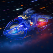 NKOK Sonic RC HoverBike Remote Control Hovercraft Toy, 2.4GHz, Gyro Stabilized Altitude Hold, Auto Takeoff and Landing, Multi-Speed Stunt Flip, USB Rechargeable, Ages 6+, 18811