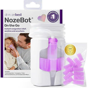Dr. Noze Best DW-229100 NozeBot On the Go Nasal Aspirator, On the Go
