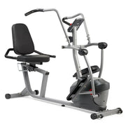 Sunny Health & Fitness SF-RBE420035 Performance Recumbent Cross Trainer & Elliptical Bike with Dual Motion Arm Exercisers