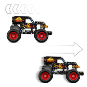 Lego 42219 Technic Monster Jam Grave Digger Fire and Ice Building Toy, Multicolor