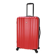 Moda Hard Side 3 Piece Luggage Set, Durable ABS Material, Multi-Level Locking Telescopic Handles, Smooth 4-Wheel Spinners, Coral, 28-Inch, 24-Inch, 20-Inch MD31014526853CL