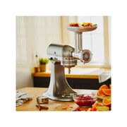 KitchenAid KSMMGA Metal Food Grinder Attachment, 2.5 Pound, Silver