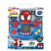 VTech Spidey Learn and Go Educational Handheld Gaming Toy with Interactive Learning Games, Multicolor, Ages 3 to 6, 80-594000