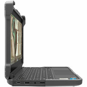 Max Cases Extreme Shell-F Slide Case for Lenovo 300e and 500e G3 Chromebooks, Dual-Layer TPU, Scratch Resistant, Gray, LN-ESF-300E-G3-GRY