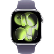 Apple Watch Gen 11 Series 11 46mm Silver Aluminum - Purple Fog Sport Band MEV94LW/A