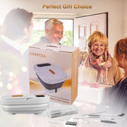 Collapsible Foot Spa Bath with Heat and Massage Rollers  Touch Screen  Bubble  Foot Pedicure Kit  Temperature Control