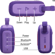 JBL Speaker Portatil JBL Go 4 Bluetooth,  Purple
