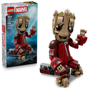 LEGO Marvel Ravager Jumpsuit Groot Posable Figure, 604 Pieces, Ages 10+, 6588673