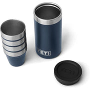 YETI Shot Glasses with Carrying Case, Navy - Double Wall Insulated