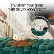 Dupray NEAT Steam Cleaner Exclusive Edition, Chemical-Free Cleaning, 54 oz Water Tank, 50-Minute Continuous Steam, White, Corded Electric, Bonus Accessory Kit, 990445275