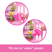 Barbie World Backyard Garden Toy Playset & 17 Accessories