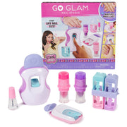 Cool Maker 6069367 GO GLAM Nail Studio Stamper with 4 Nail Art Designs, 2 Polish Applicators & Nail Mask