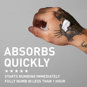 Mad Rabbit Painless Tattoo Numbing Cream, Made with Vitamin E, Lecithin, Vegan (1.5 oz)