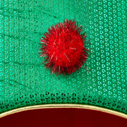 Vibrant Life Extra Large Christmas Tree Holiday Pet Bed, Green and Red, 38 in x 50 in, Holiday2025 XL Xmas Tree Hut