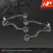 A-Premium Front Upper Control Arms with Ball Joint and Bushing, Steel, Adjustable Suspension, Compatible with Chevrolet Tahoe Yukon Astro Safari K1500 K2500 Suburban, GMC Yukon K1500 K2500 Suburban, Cadillac Escalade, APCA9528