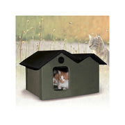 K&H Pet Products 3971 Outdoor Heated Kitty House Extra-Wide Unheated