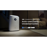 DREO Portable Air Conditioner, 8000 BTU ASHRAE, Drainage-Free Cooling, 45dB Quiet Operation, Smart Voice and App Control, 24H Timer, Fan and Dehumidifier, Covers Up to 150 sq ft, White, DR-HAC0