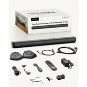 Ultimea Apollo S40 Sound Bar 2.2ch for TV Built-in Dual Subwoofer Wall Mount