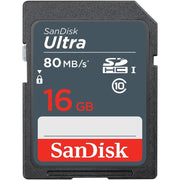 SanDisk SDSDUN-0016G 16 GB Class 10 SD HC Ultra Flash Memory Card - 4 Pack