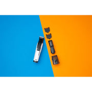 Remington WETech Body Grooming Kit BG3500, 10% Wider Dual-Sided Blades, Waterproof, Rechargeable, Black