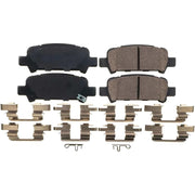 Power Stop 17-770 Rear Z17 Evolution Ceramic Brake Pads with Hardware