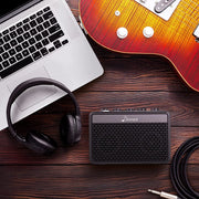 Donner DA-10 Mini Guitar Amp Small Electric Guitar Amplifier 5W Portable for Desktop Practice with a Retro British Tone