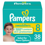 Pampers Swaddlers Diapers Size XL, 38 Count