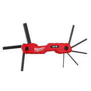 Milwaukee 48-22-2182 8-Key Folding Hex Key Set - Metric