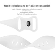 Shiyou Sport Bands Compatible with Apple Watch Band 42mm Women Men - Soft Silicone Strap
