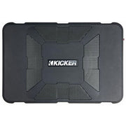 Kicker Hideaway 8 Inch Compact Powered Car Subwoofer with 150W Class D Amplifier, Aluminum Woofer Cone, Santoprene Surround, Black, 51HS8