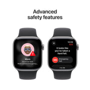 Apple Watch Gen 11 Series 11 42mm Space Gray Aluminum - Black Sport Band MEQX4LW/A