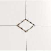 Ebbe America ETID-4 Legacy Shower Drain, 4 Inch, Solid Forged Brass, Matte Black, Hair Trap Included