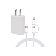 4XEM 4X25W2N1KIT3 USB C Wall Charger With USB C to Cable 3'